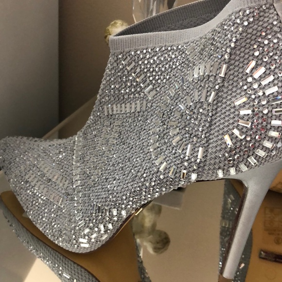 Lauren Lorraine Sarah Crystal Embellished Bootie - Picture 8 of 14